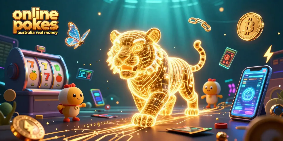 Engage with thrilling online pokies Australia real money in a neon casino world.