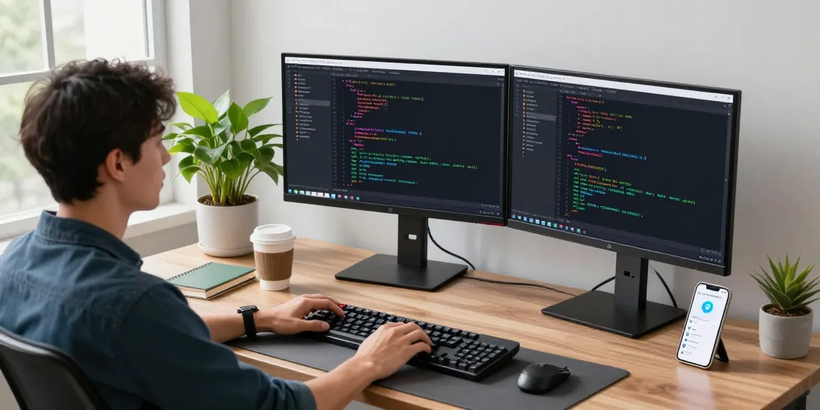Developer configuring the Telegram Chinese Version in a modern tech workspace, highlighting coding and translation files.